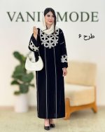 پیراهن یقه هفت پانچ کد g445 (1)