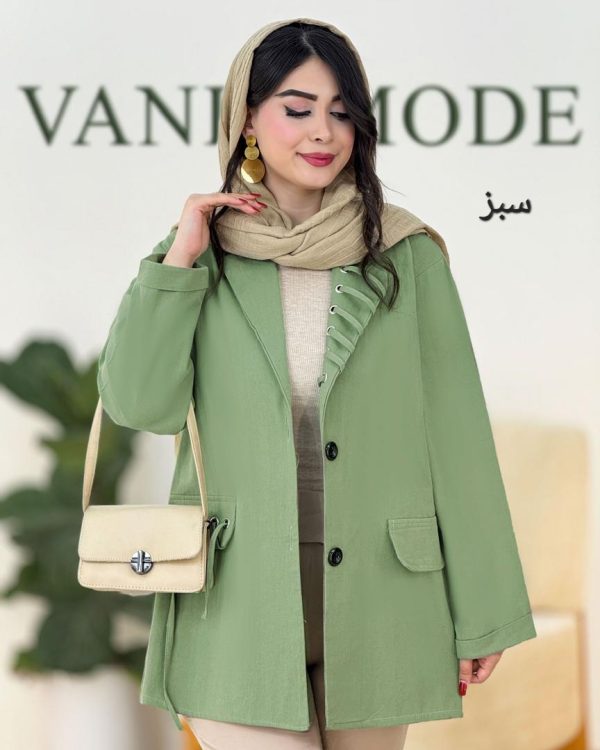 کت لینن بهاری کد g777