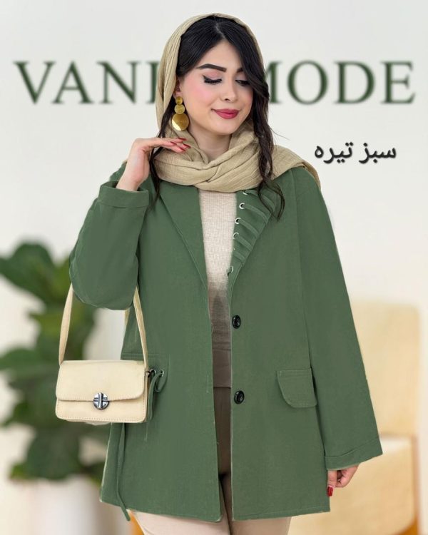 کت لینن بهاری کد g777