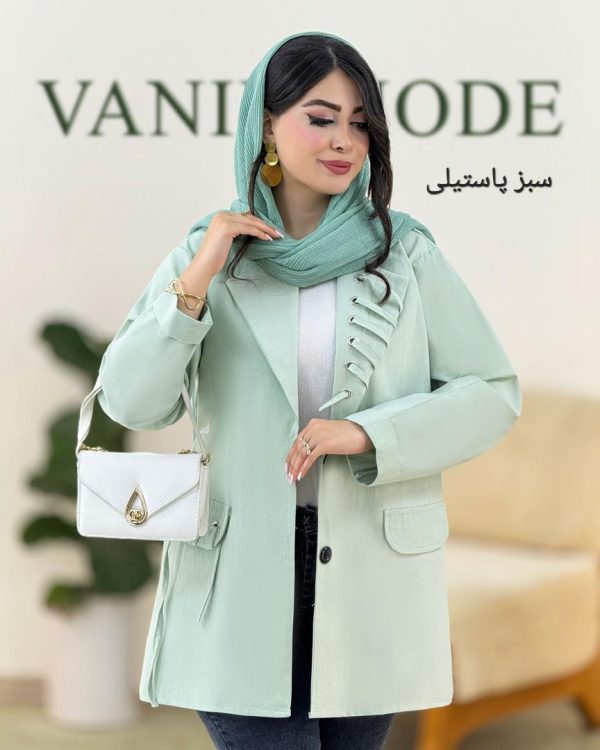 کت لینن بهاری کد g777