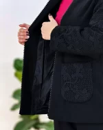 کت فوتر آستین گیپور کد g333