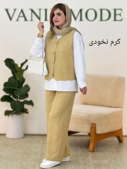 سه تیکه مجلسی آستین پاکتی کد g493