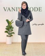 کت شلوار اداری چهارخونه کد g620 (2)
