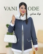 کت یقه گرد دمسه دوزی کد g747 (2)