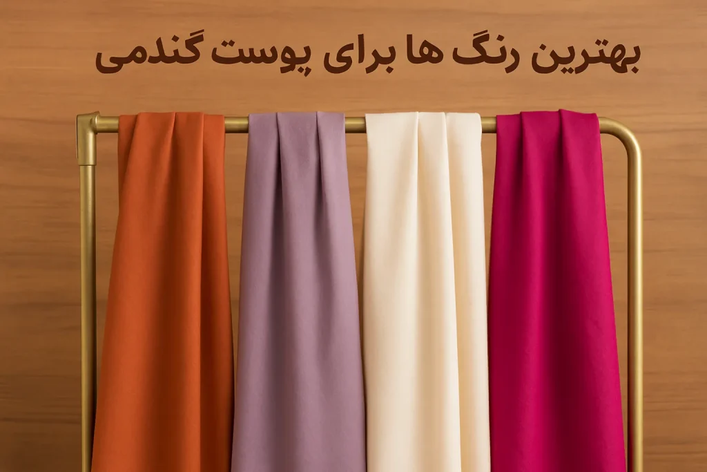 بهترین رنگ شال برای پوست گندمی
