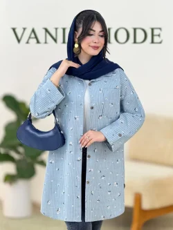 تونیک گل گچی لینن کد g908