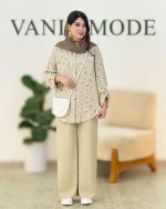 ست شومیز شلوار گل گچی کد g914 03