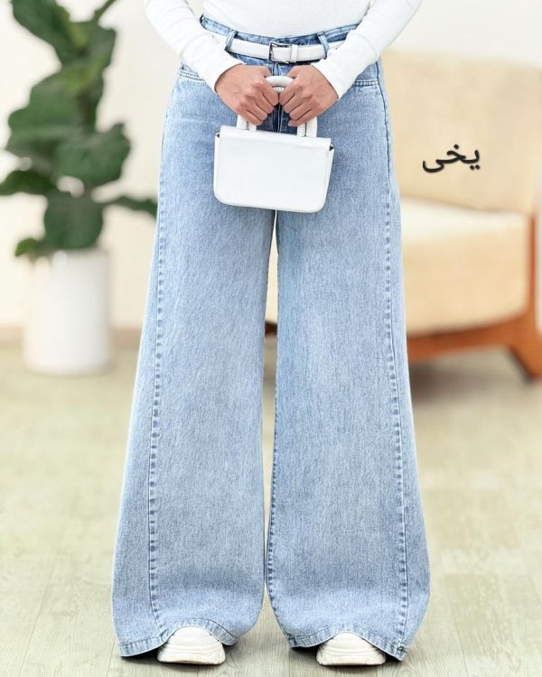 شلوار جین شافل کد g683