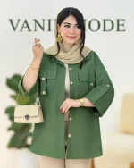 شومیز اسپرت آستین پاکتی کد g861
