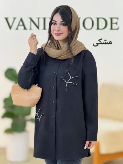 شومیز دکمه دار شانتون کد g894