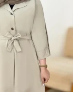 ماکسی لینن آستین پاگون کد g891 05