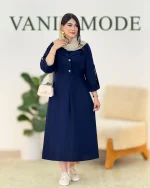 ماکسی لینن آستین پاگون کد g891 07