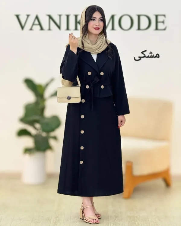 کت دامن لینن بهاری کد g853