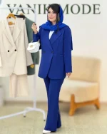 کت شلوار یقه انگلیسی مزونی کد g677 04