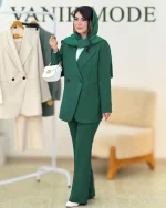 کت شلوار یقه انگلیسی مزونی کد g677