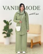 مانتو شلوار گل گچی کد g922