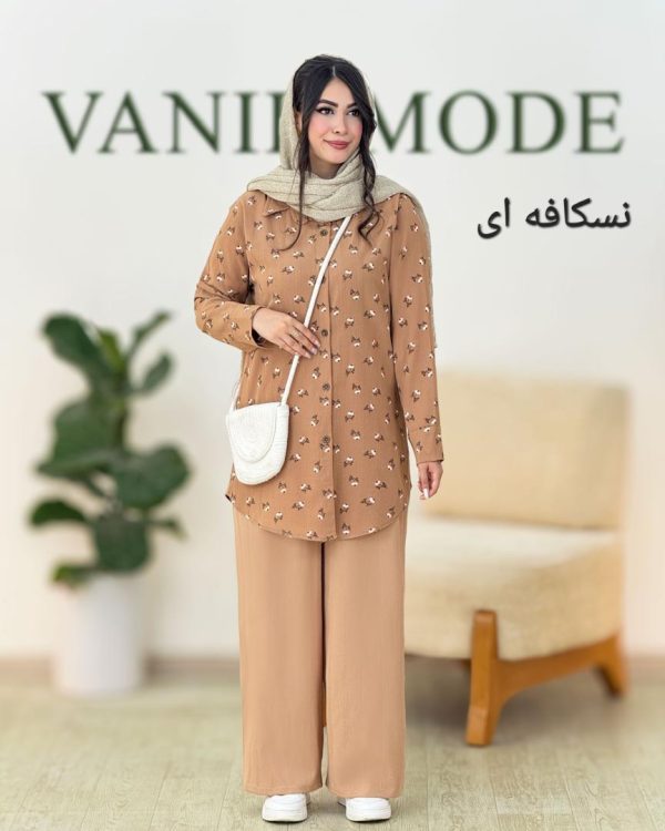 مانتو شلوار گل گچی کد g922