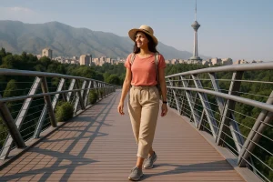 استایل پیاده روی در تابستان