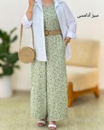 اورال یقه هفت طرح گل کمربنددار کد g921