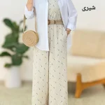 اورال یقه هفت طرح گل کمربنددار کد g921