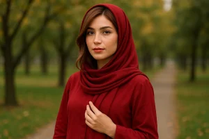 با لباس قرمز چه رنگ مویی میاد