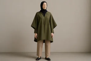 با مانتو پانچ چه شلواری بپوشیم