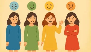 تاثیر رنگ لباس در روحیه زنان