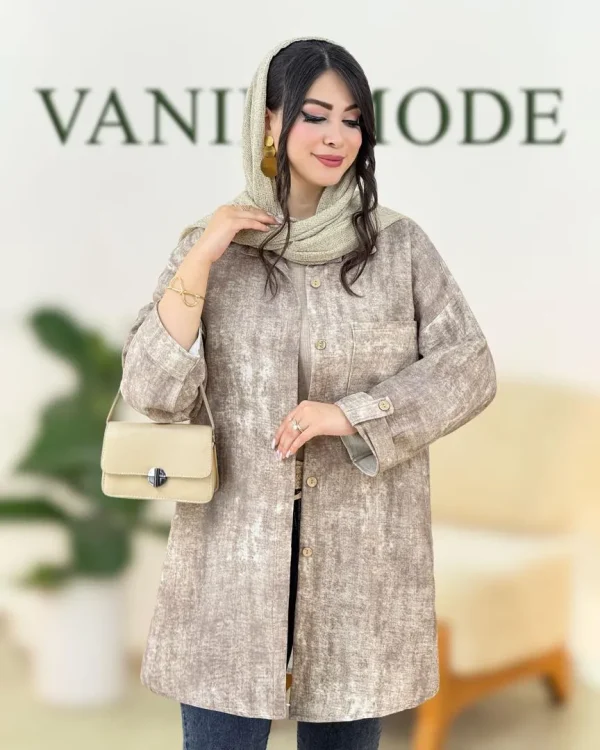 تونیک گازوئیلی آستین پاکتی کد g912