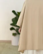 ست رویه سارافون لینن کمربنددار کد g804 05_3