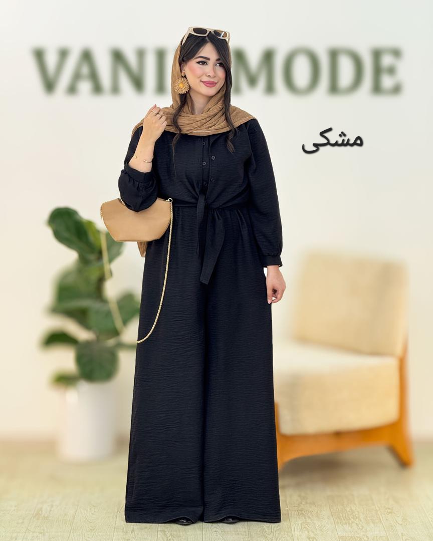 ست شومیز جلو گره دار و اورال شانتون صوفیا کد g993