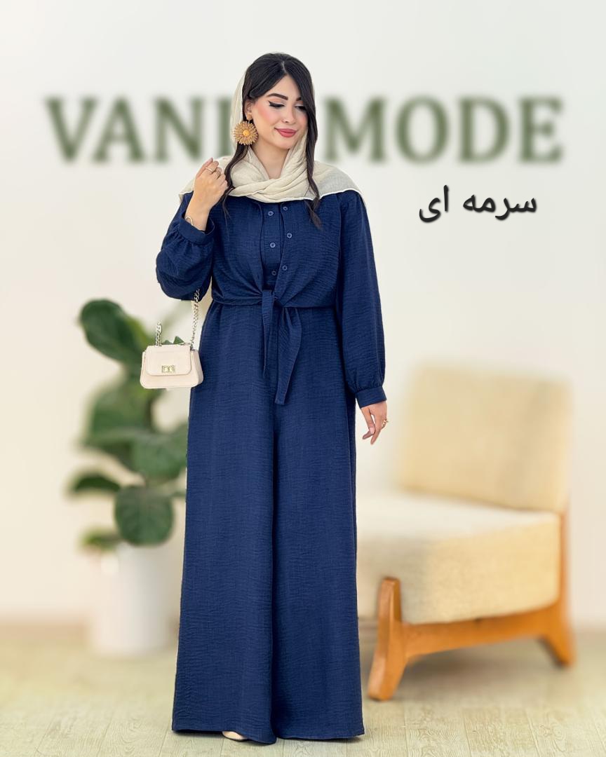 ست شومیز جلو گره دار و اورال شانتون صوفیا کد g993