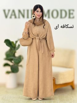 ست شومیز جلو گره دار و اورال شانتون صوفیا کد g993