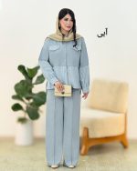 ست شومیز شلوار تیکه دوزی کد g953 (4)