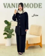 ست شومیز شلوار دکمه دار کد g911 (2)_2
