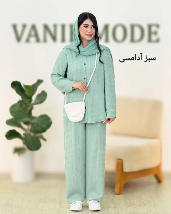 ست مانتو شلوار نووا کد g807