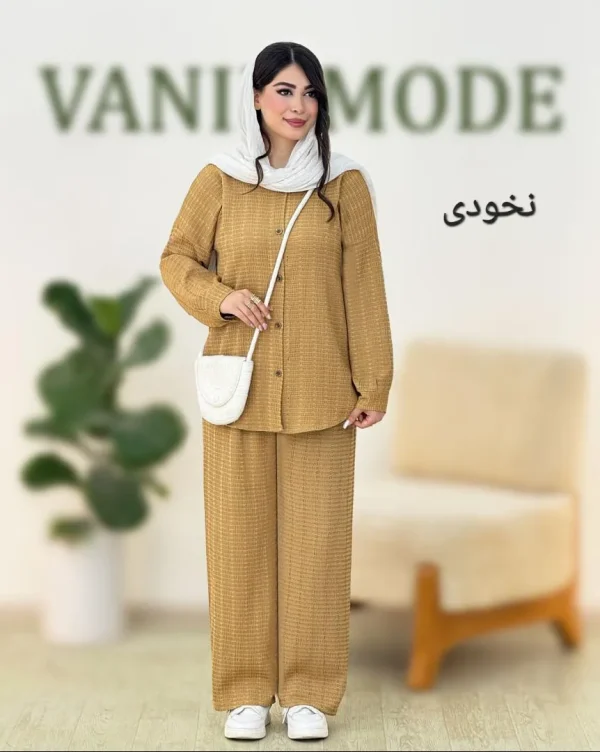 ست مانتو شلوار نووا کد g807