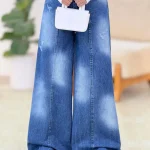 شلوار شافل جین سنگشور کد g931