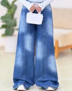 شلوار شافل جین سنگشور کد g931