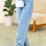 شلوار واید لگ بلند کد g927