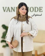 شومیز آستین گت بهاری کد g951 (1)_1