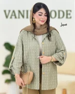 شومیز آستین گت بهاری کد g951 (2)_2