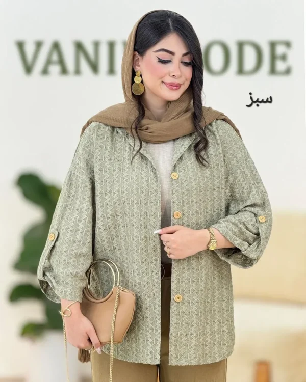 شومیز آستین گت بهاری کد g951