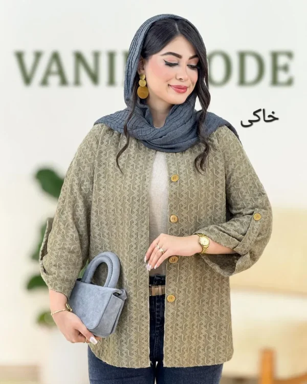 شومیز آستین گت بهاری کد g951