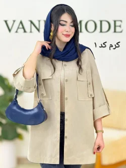 شومیز اسپرت آستین پاکتی کد g861