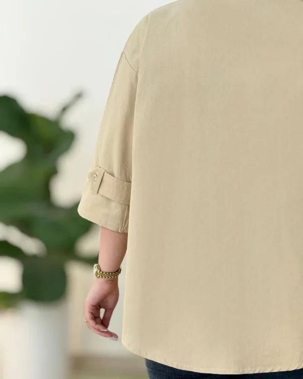 شومیز اسپرت دو جیب کد g971