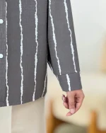 شومیز السا جلو دکمه دار کد g969 (3)_3