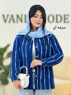 شومیز السا جلو دکمه دار کد g969