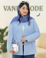 شومیز تترون آستین دکمه خور کد g998 (2)_2