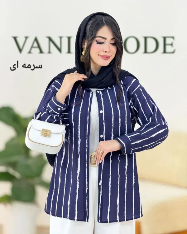 شومیز جیب دار بوگاتی کد g920