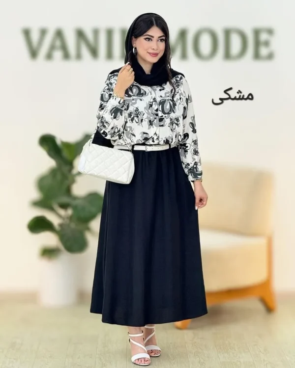 شومیز دامن کریشه کد g964
